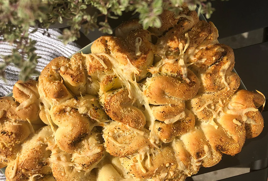 Zupfbrot Faltenbrot Rezept Marquardt Küchen